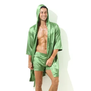 Loose Short Sleeve Couple's Pajamas Set