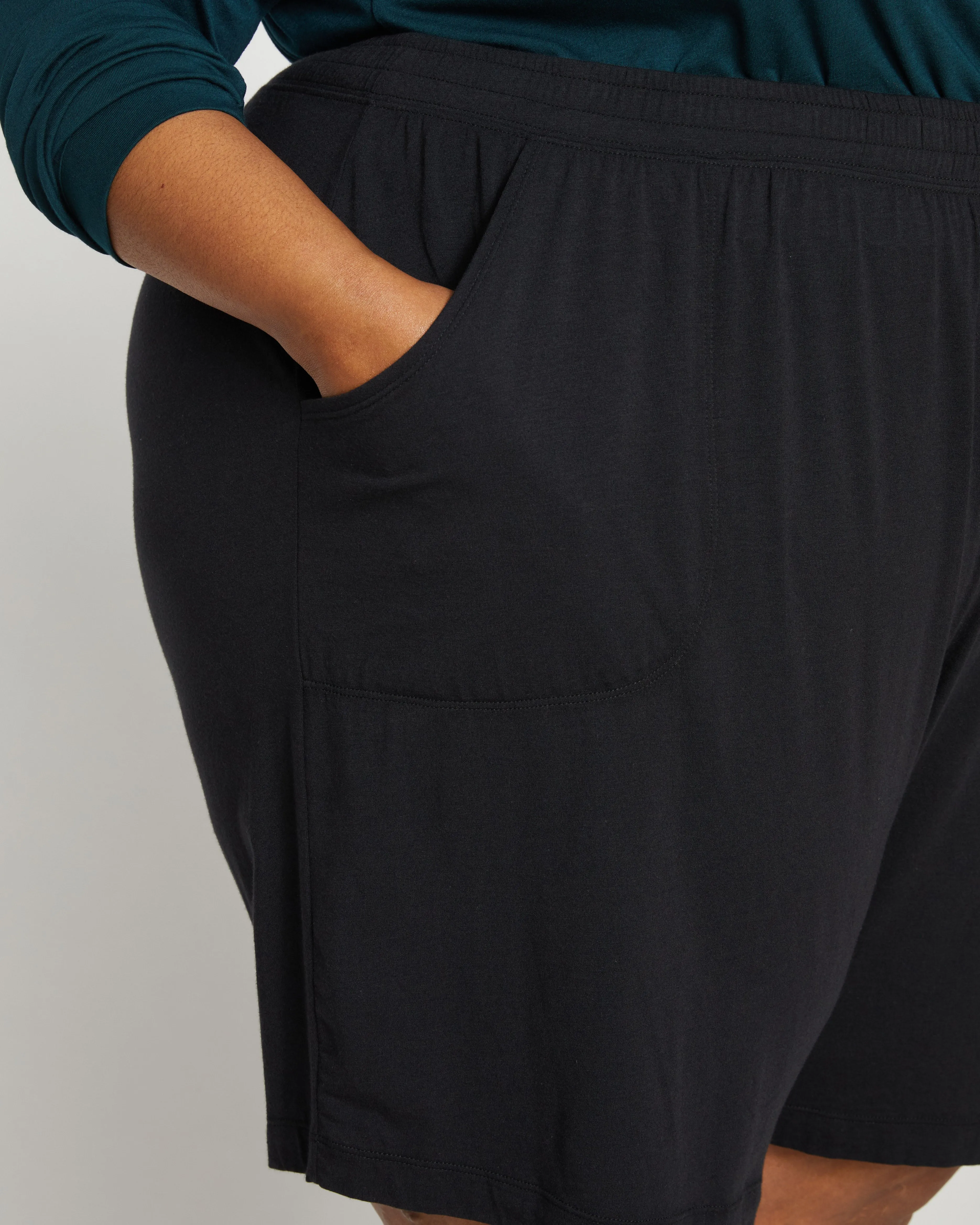 Lorelai Lounge Shorts - Black