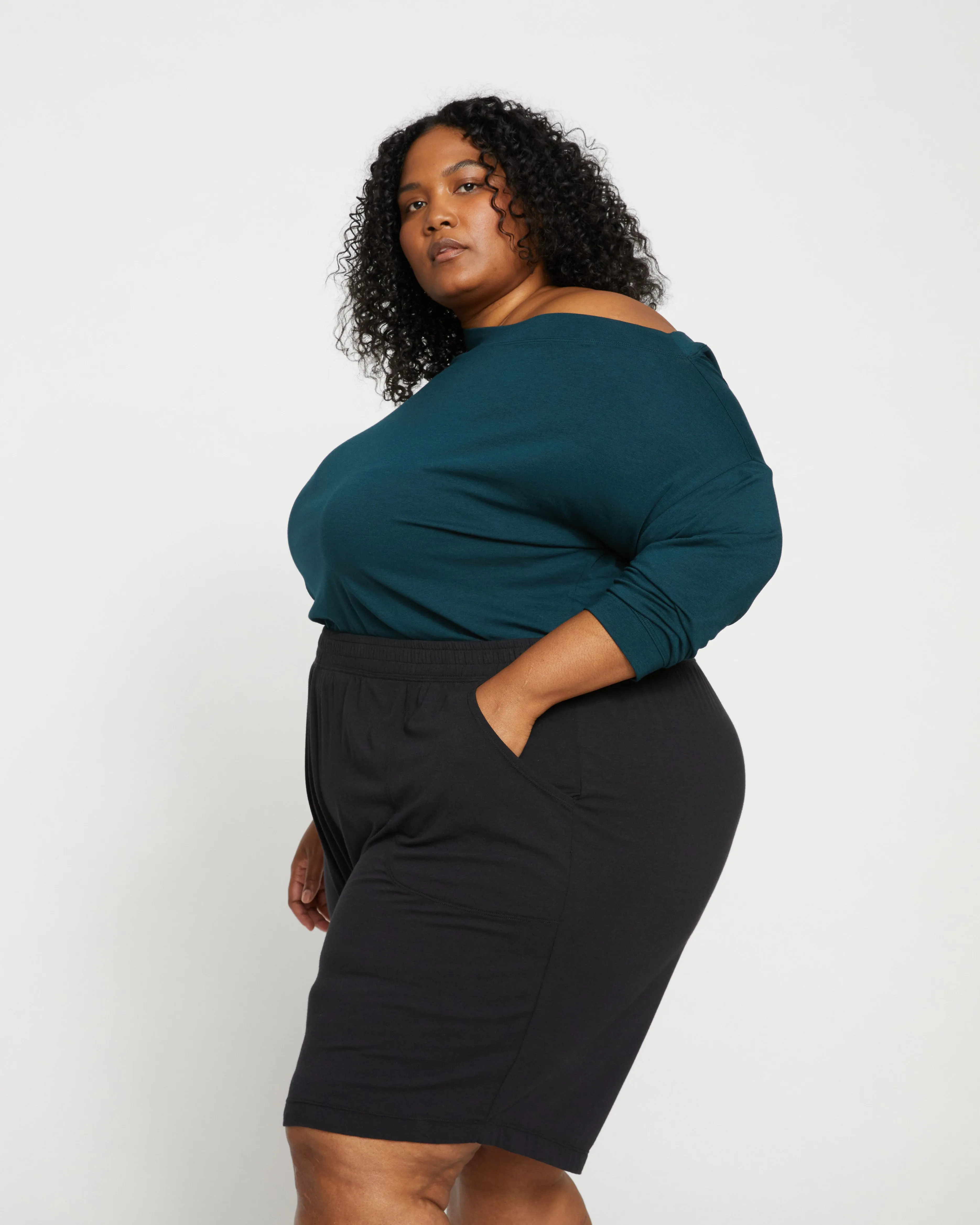 Lorelai Lounge Shorts - Black