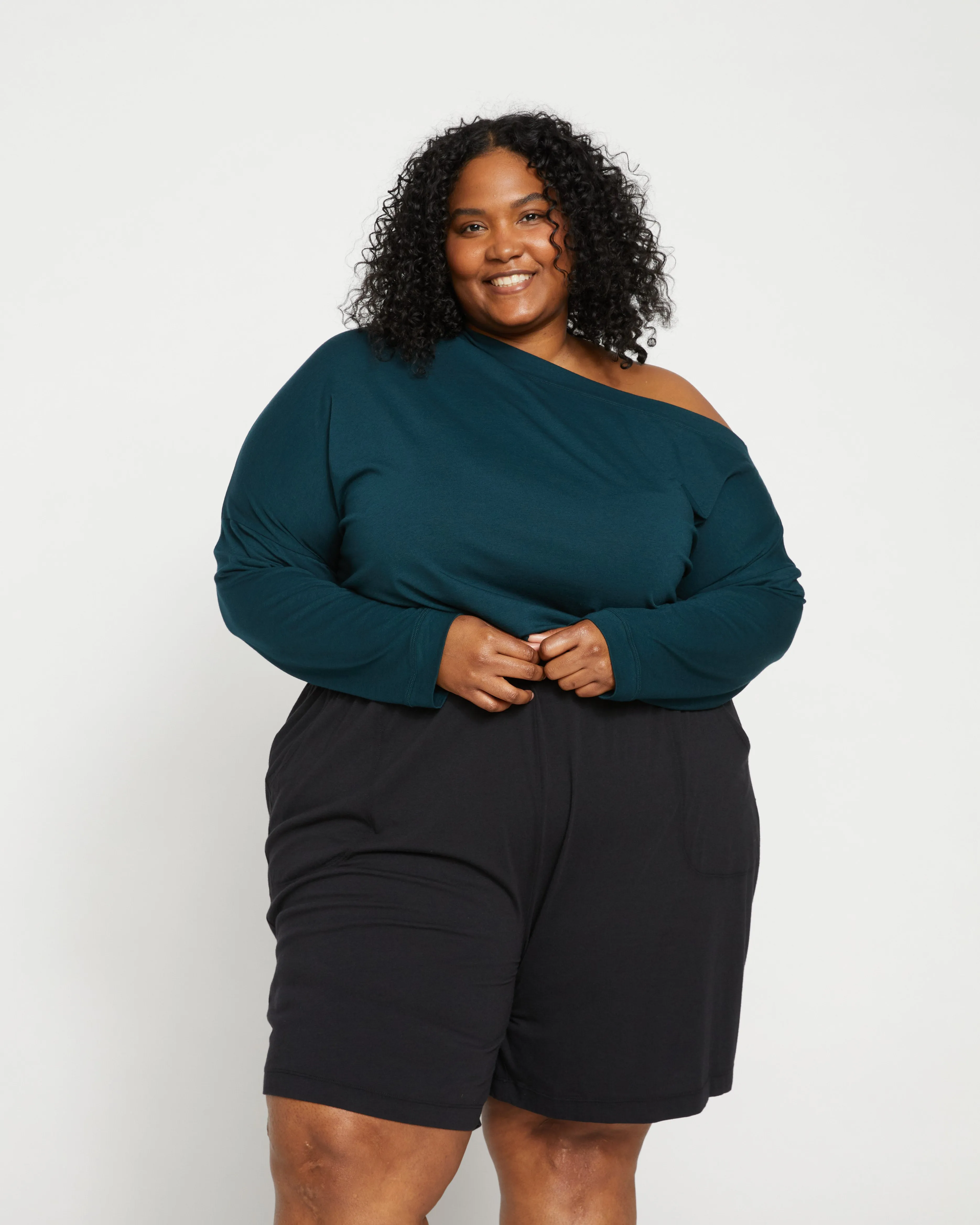 Lorelai Lounge Shorts - Black