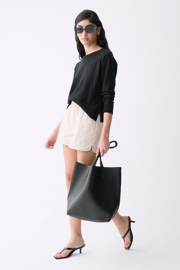 Relaxed Look Reflective Safety Trim LORRAINE SWEATER
