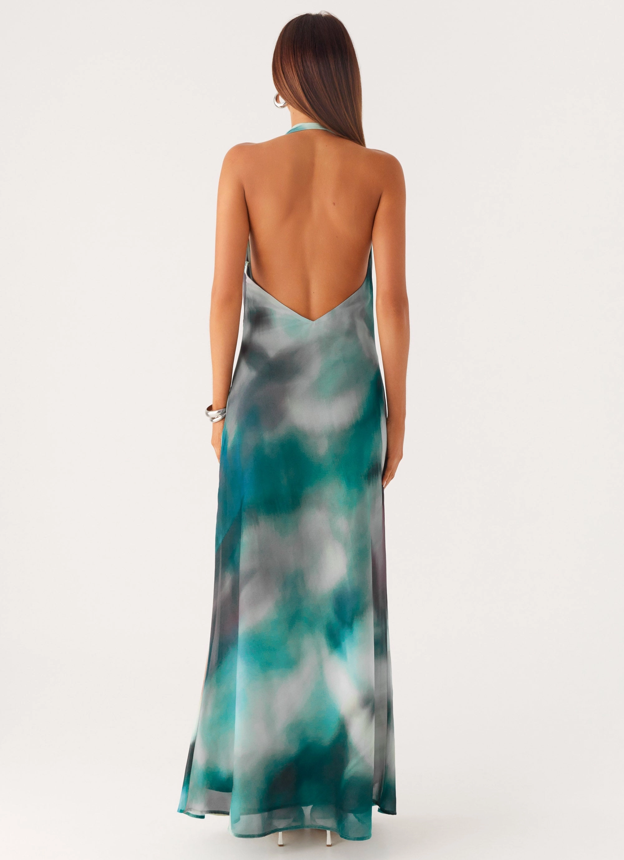 Lost At Sea Maxi Dress - Sea Splash Happy Soul Feminine Comfort