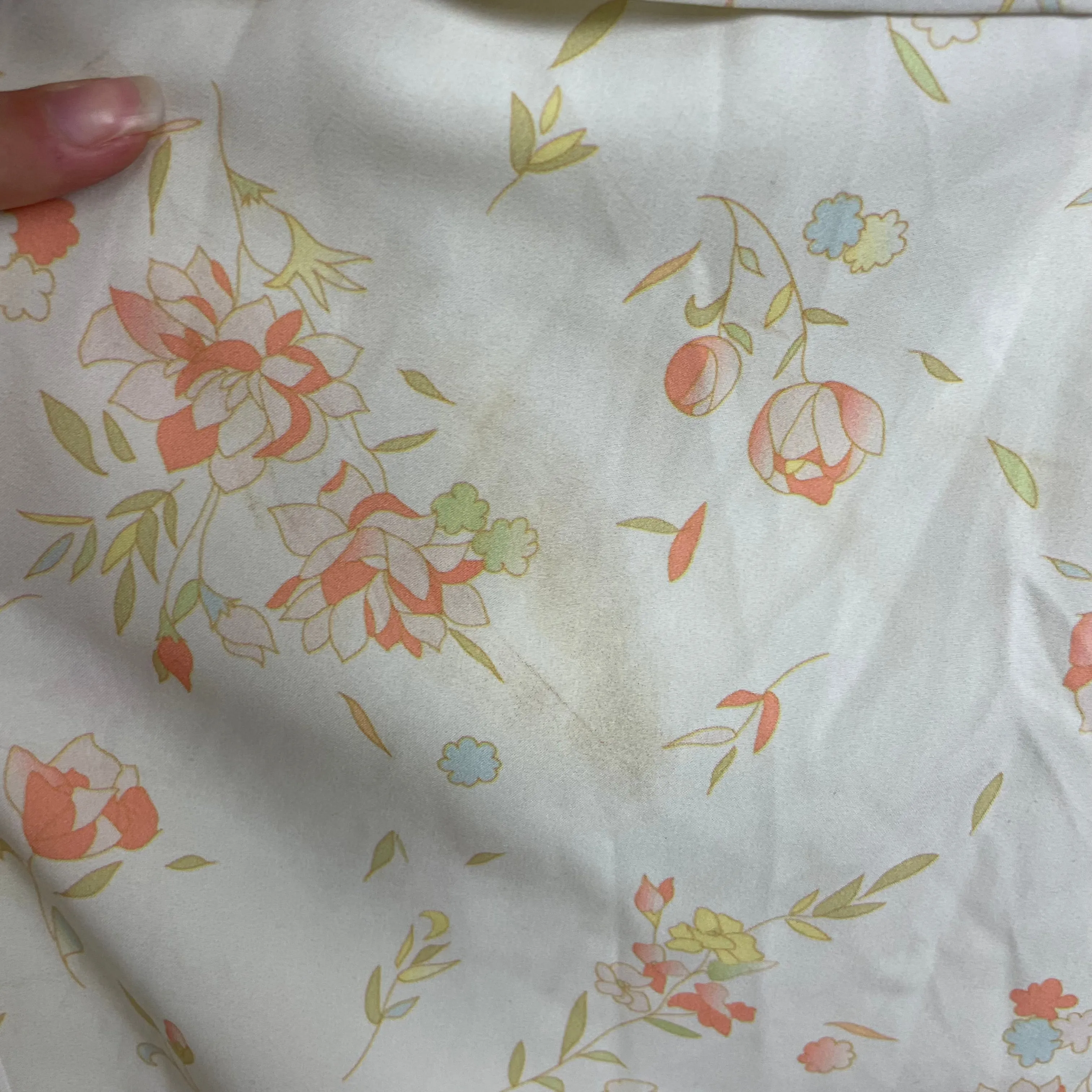 Love Ophelia Cream Floral Print Belted Robe- Size ~S (see notes)