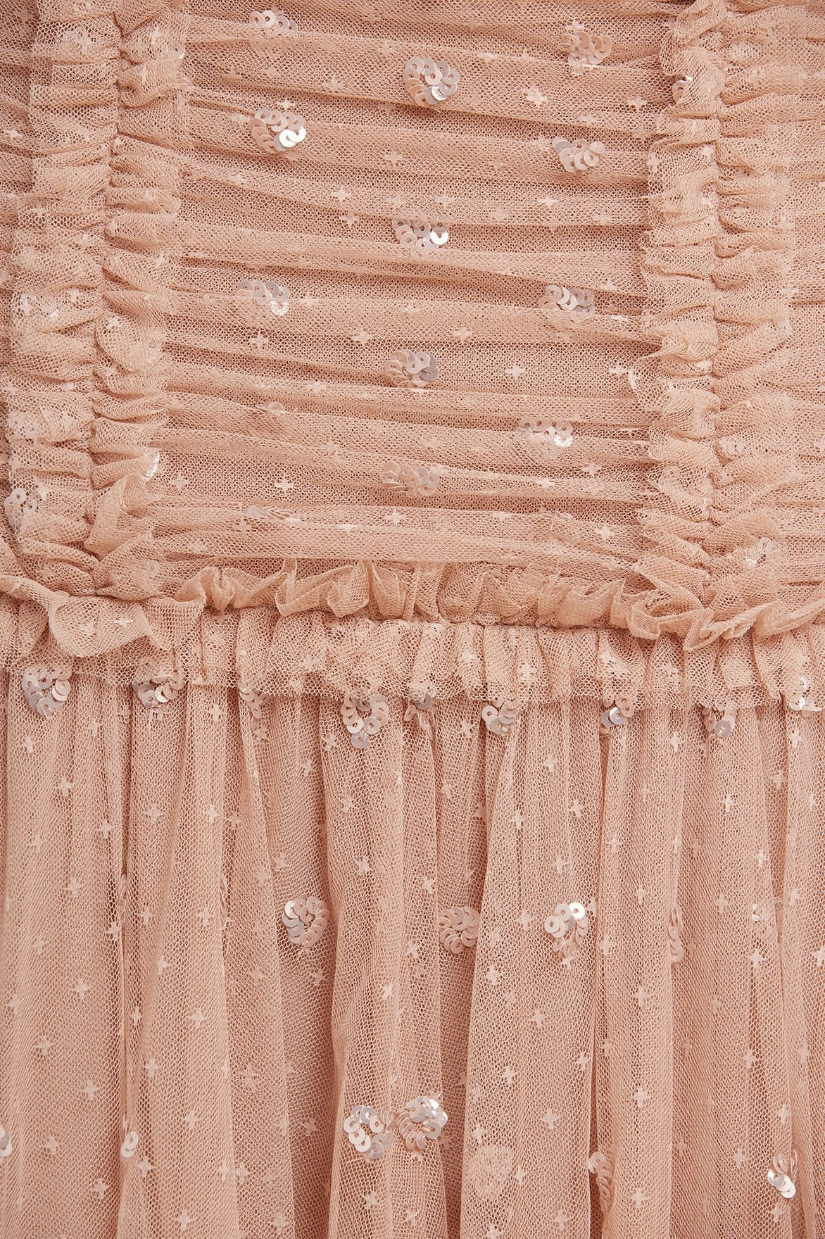 Love Heart Rouched Off-Shoulder Gown Refined Finish