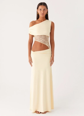 Love Motion Maxi Dress - Lemon Light and Breezy