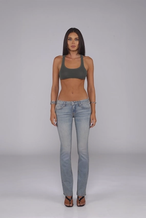 LOW DOWN SKINNY / SEA BREEZE Functional Ease Sporty Stretch Fit