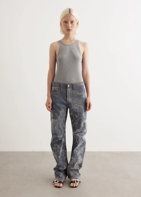 Trend Setter Home Comfort Low Rise Bowed Gusset Jeans Luxury Cut