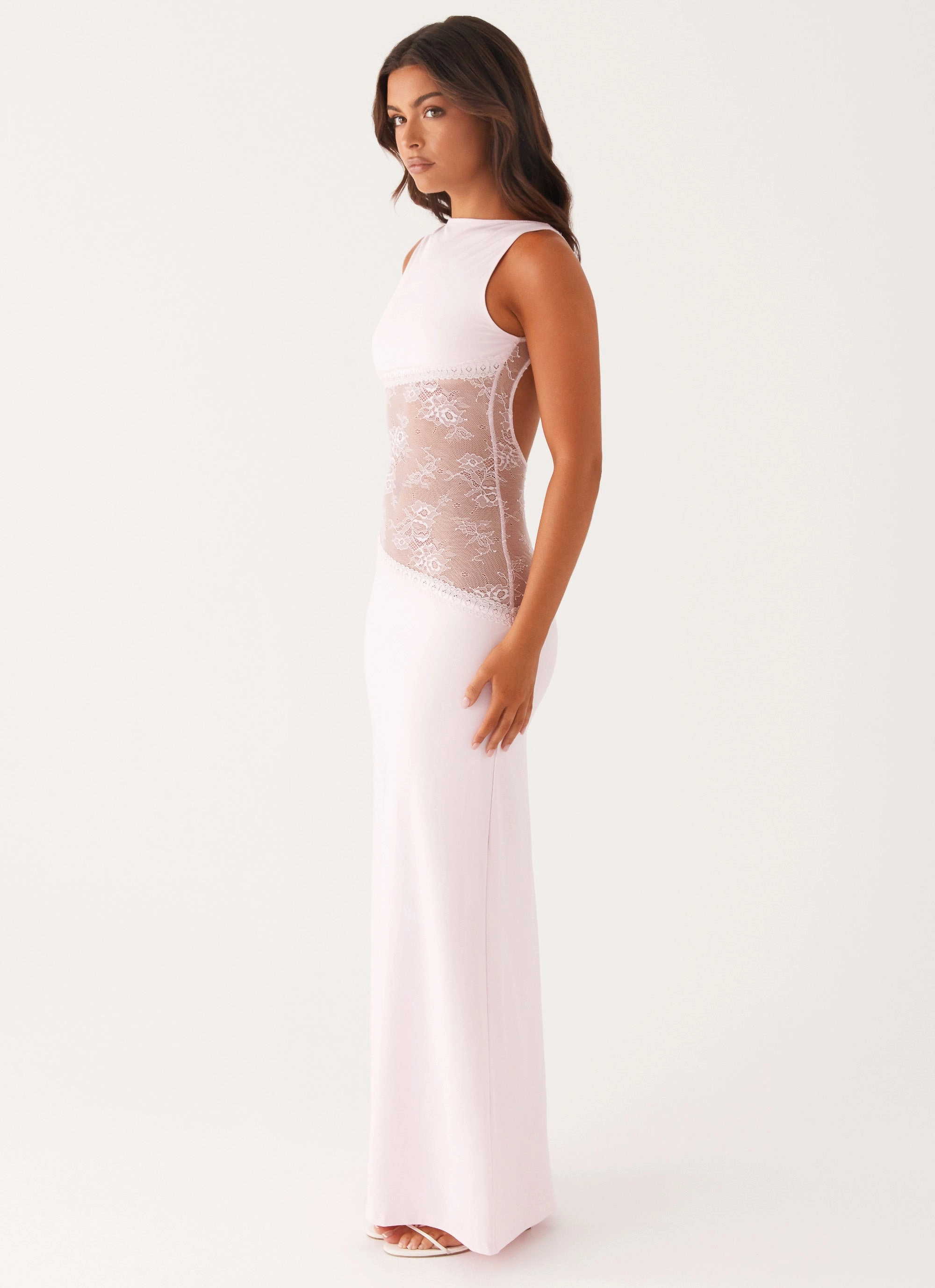 Sleek Feel Lucinda Maxi Dress - Pink