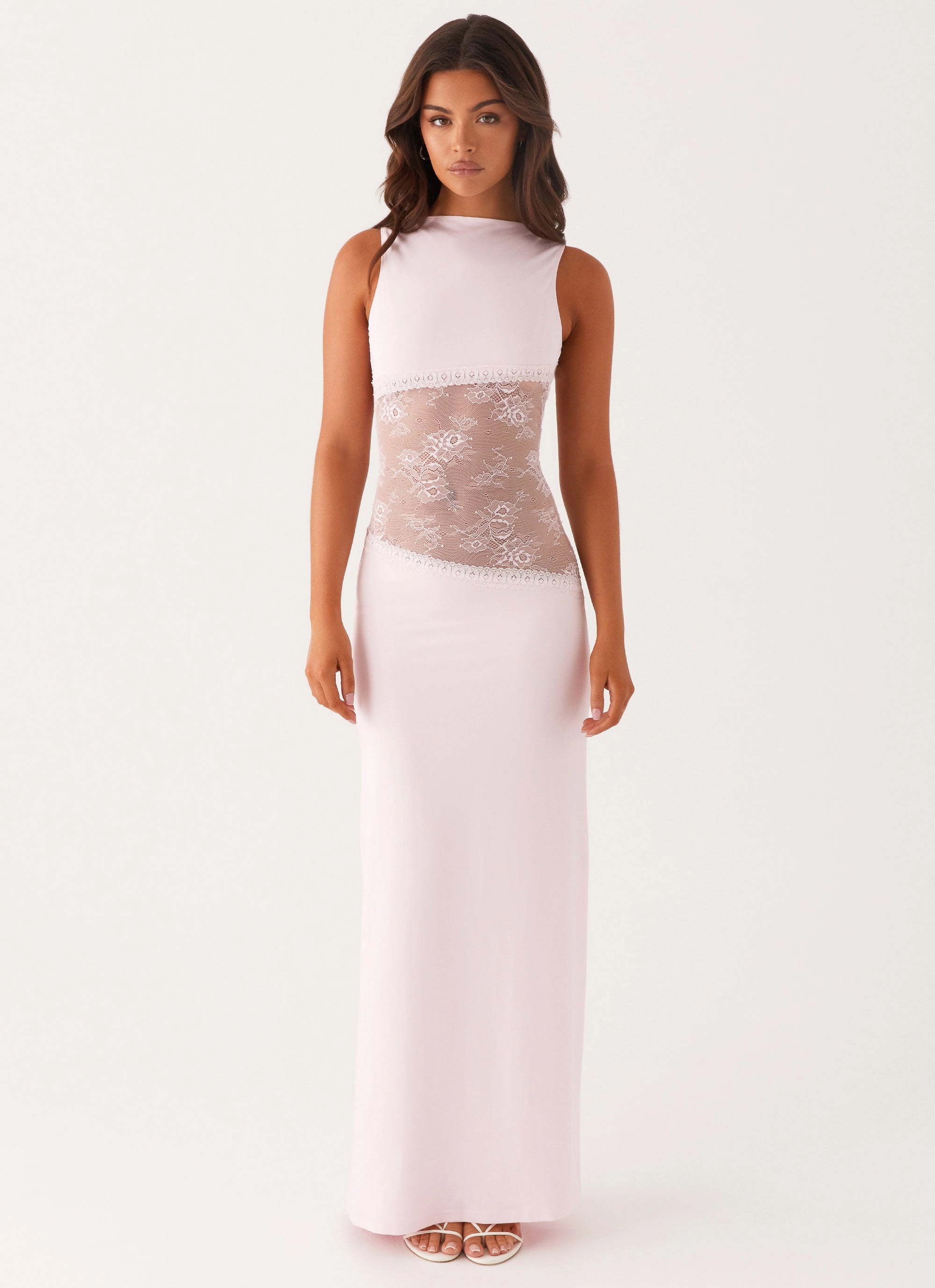 Lucinda Maxi Dress - Pink Confident Touch
