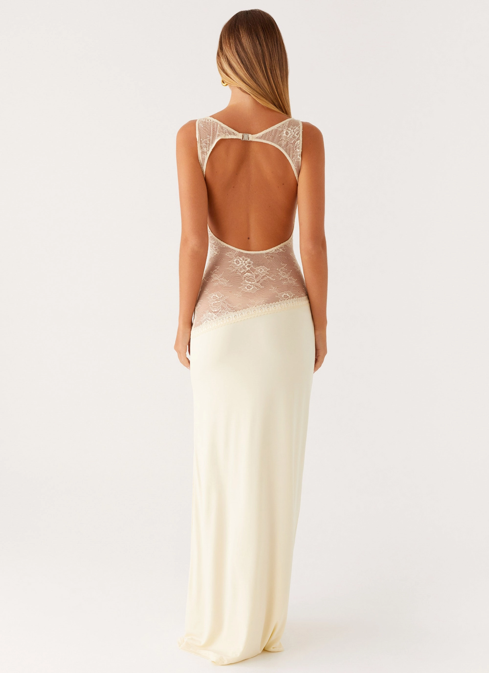 Lucinda Maxi Dress - Yellow Simplistic Mood