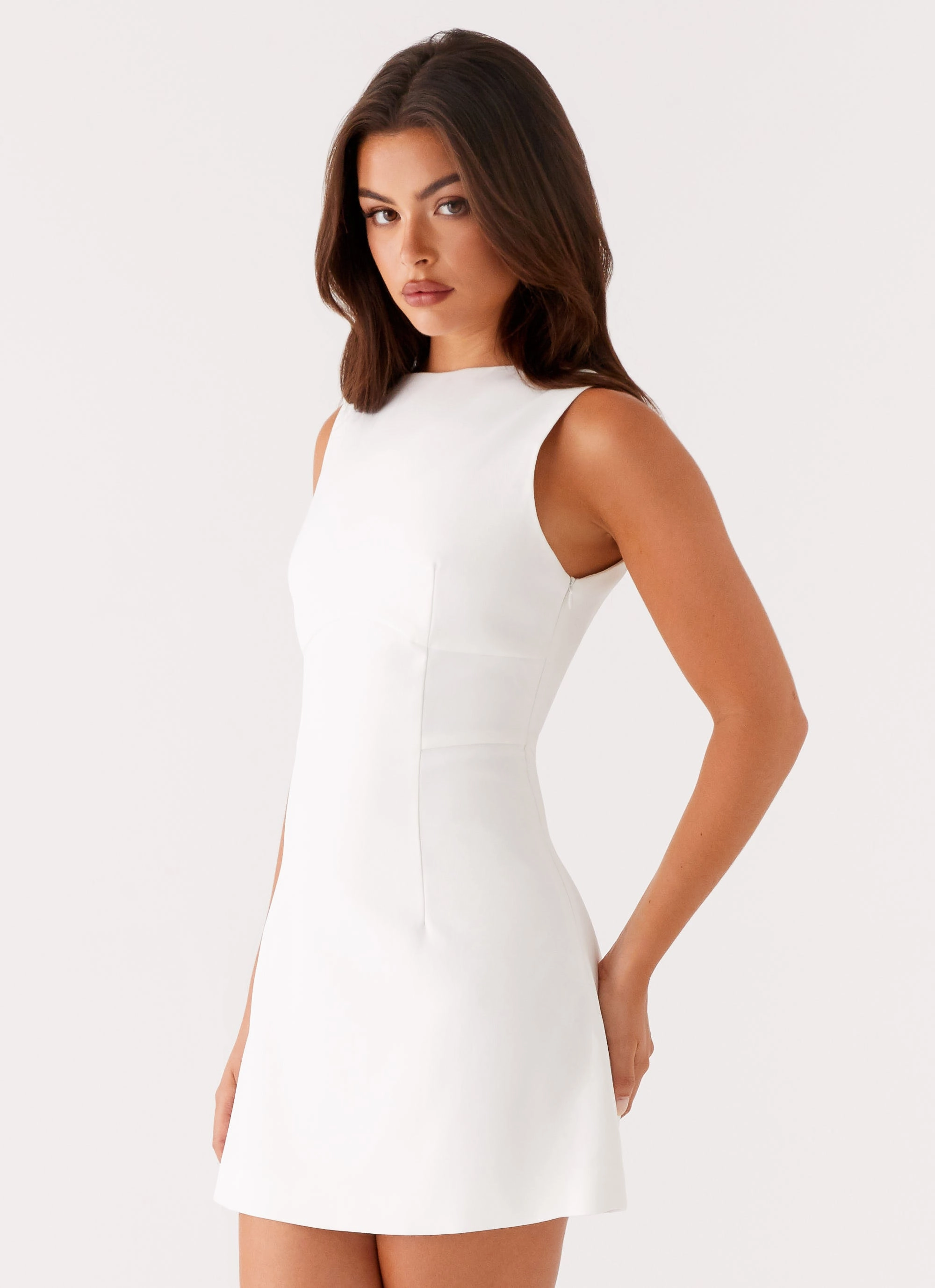 Youthful Feel Lulita Mini Dress - White
