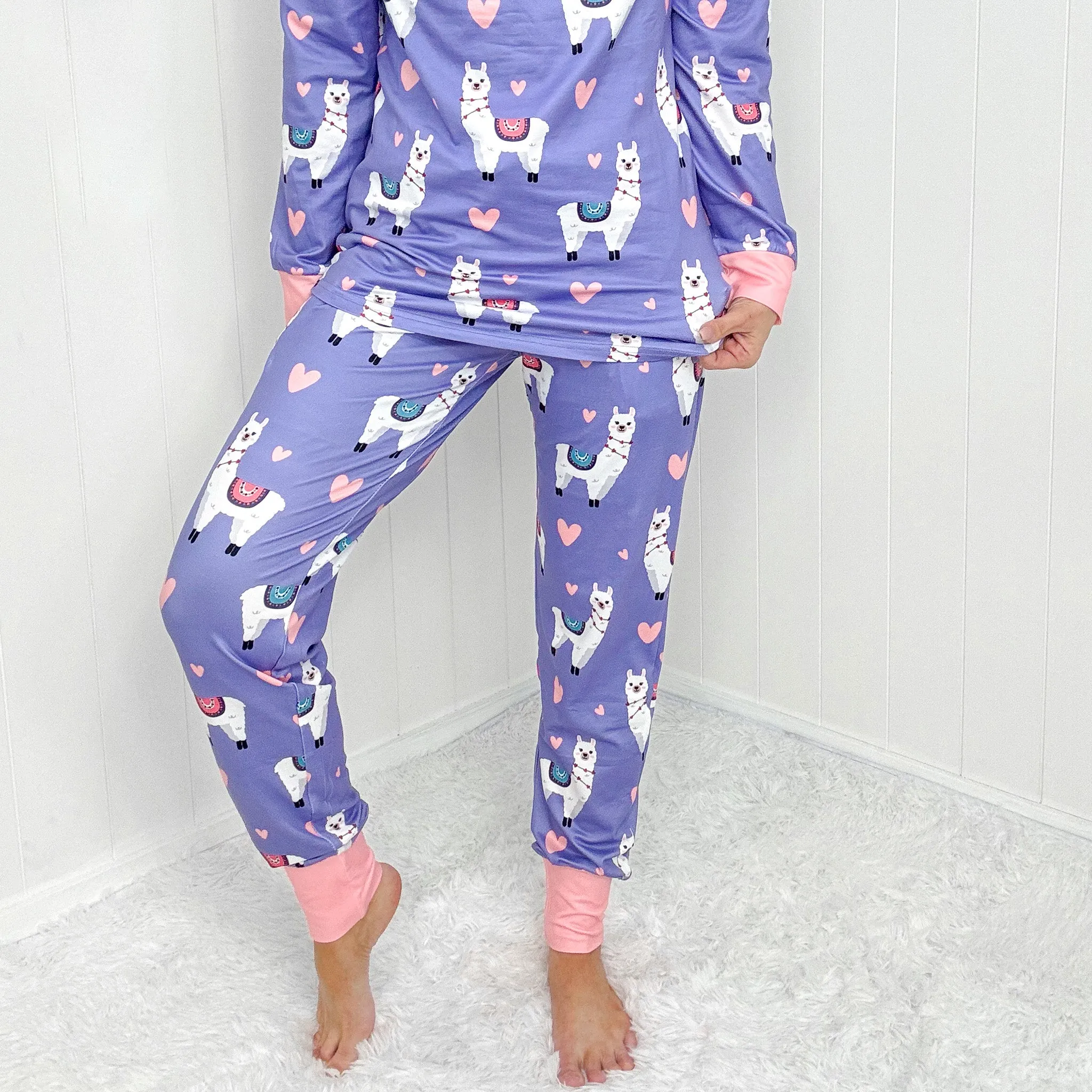 Lulu the Llama Lovebug Pajamas Long Sleeve Buttery Soft Set