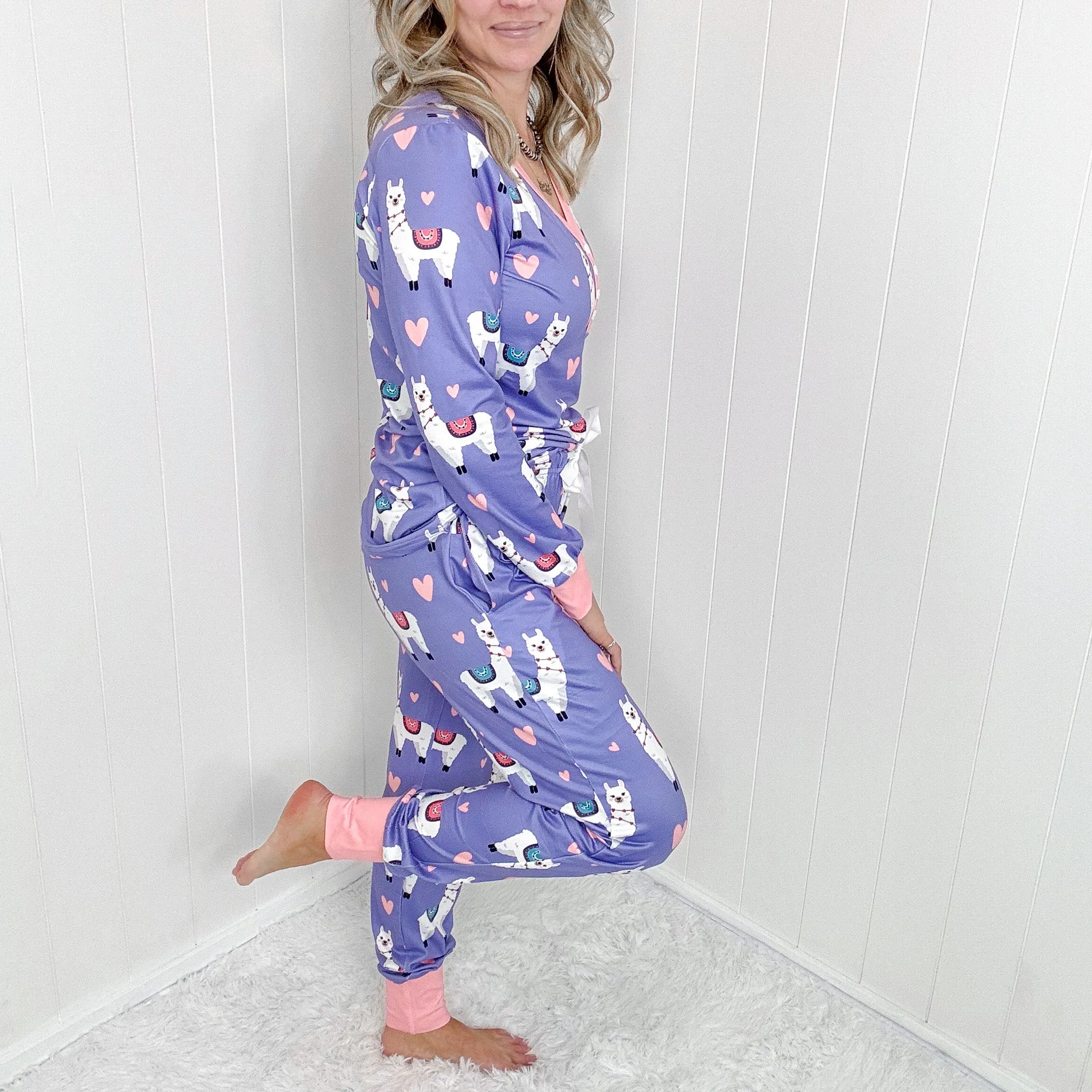 Lulu the Llama Lovebug Pajamas Long Sleeve Buttery Soft Set