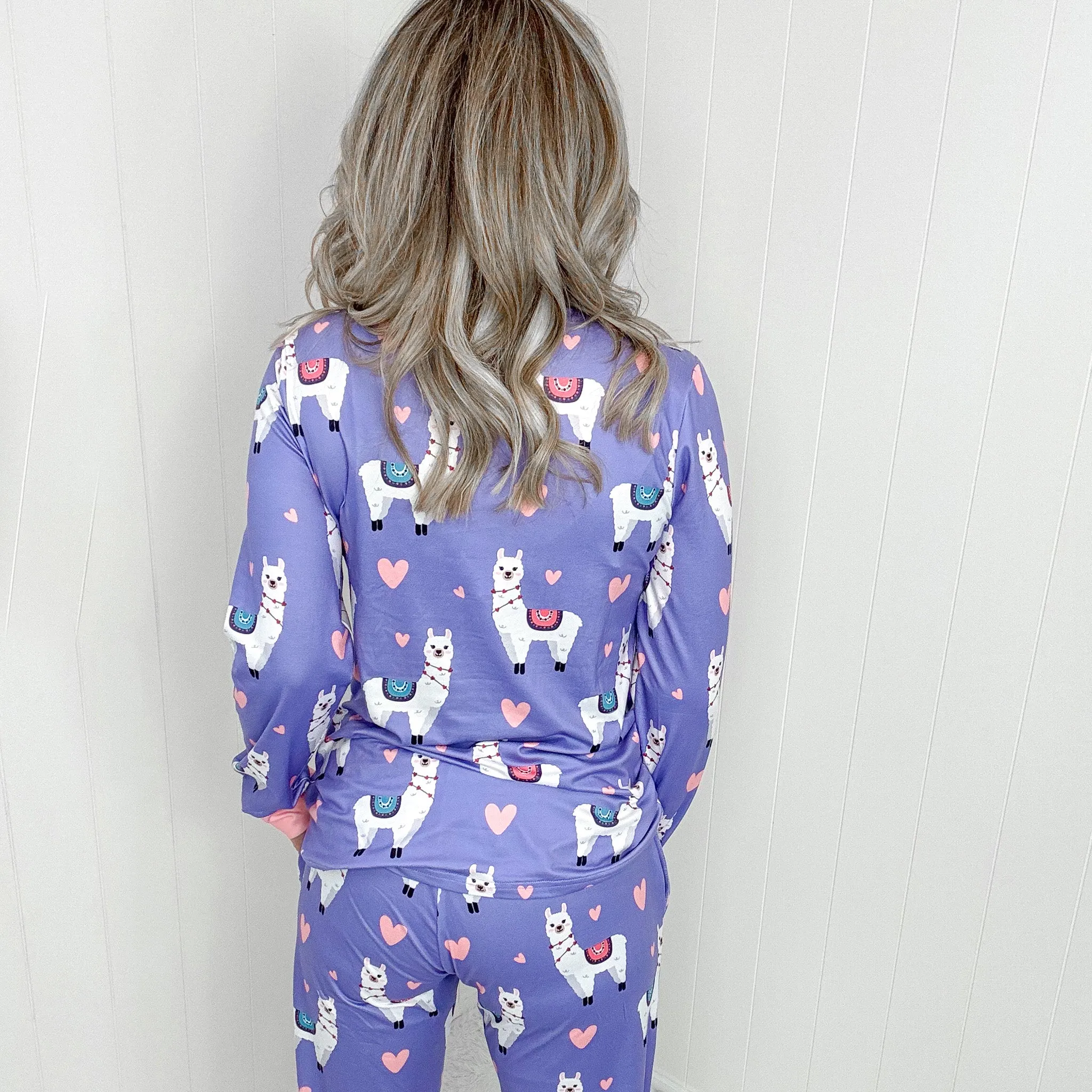 Lulu the Llama Lovebug Pajamas Long Sleeve Buttery Soft Set