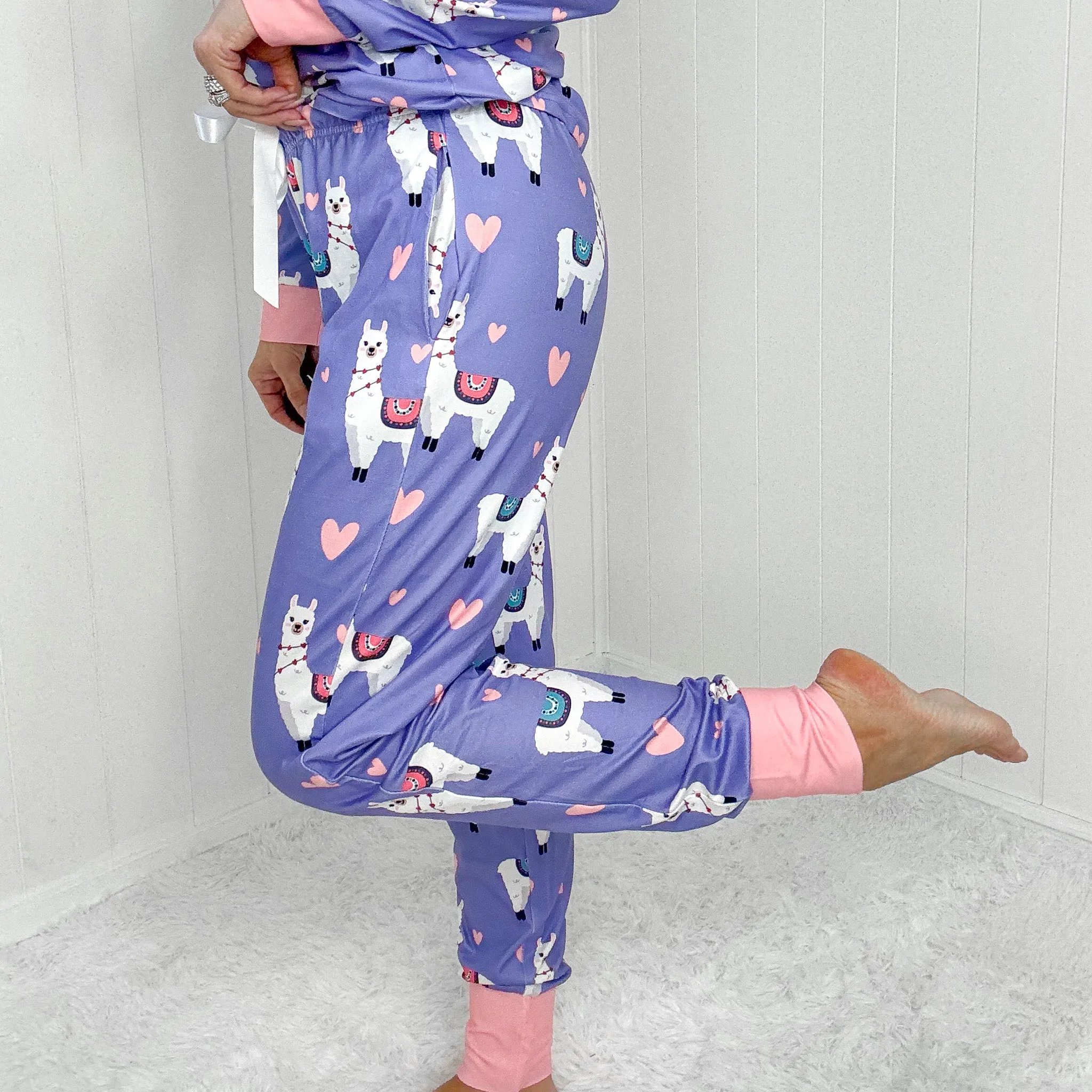 Lulu the Llama Lovebug Pajamas Long Sleeve Buttery Soft Set