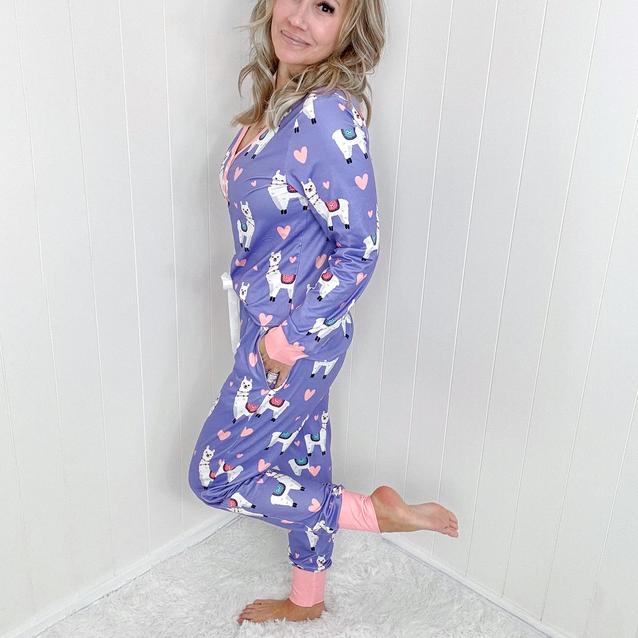 Lulu the Llama Lovebug Pajamas Long Sleeve Buttery Soft Set
