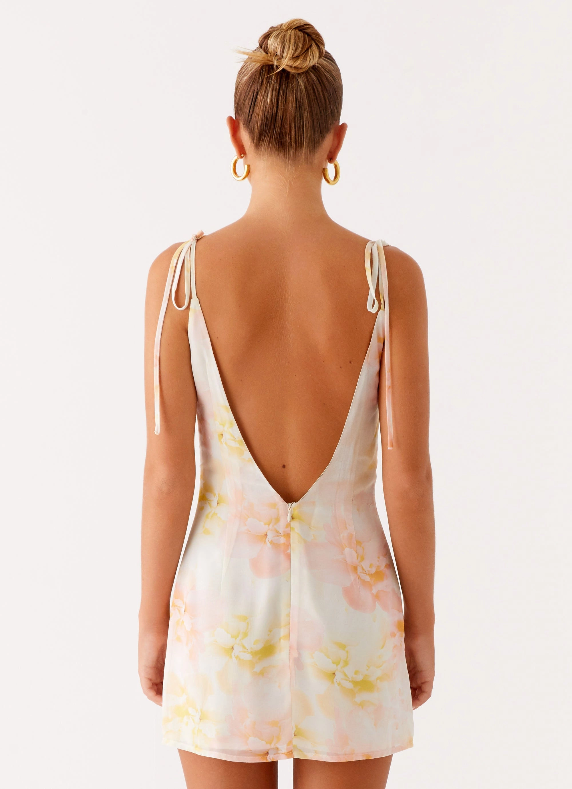 Lightweight-Layer Alden Mini Dress - Floral Print
