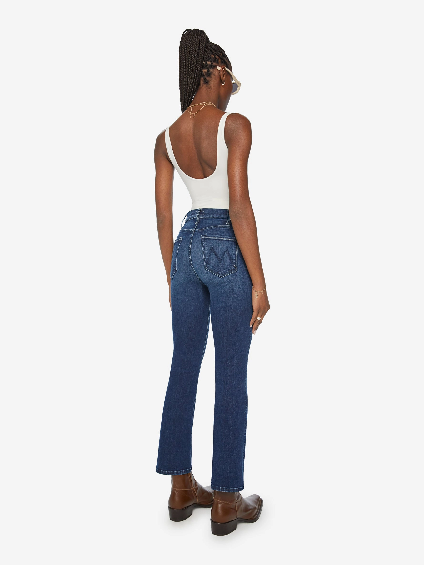 The Hustler Ankle in Heirloom Travel Outfit Professional Wear Weekend Style Stretch Bold Look
