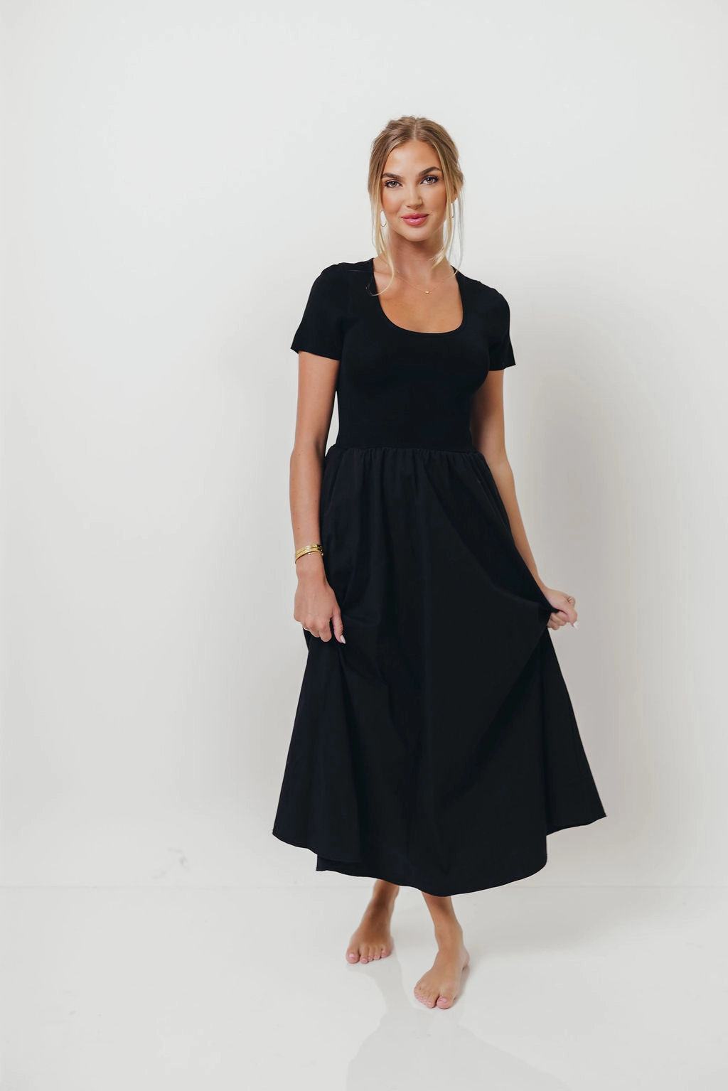 Chic Style Wear Lynette Maxi Dress in Black