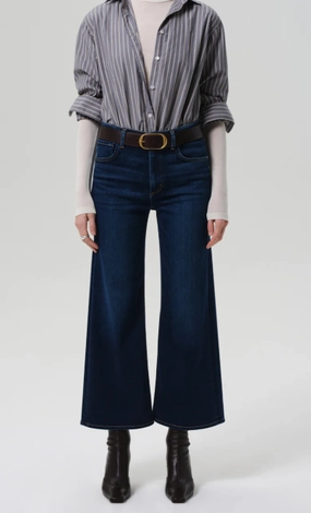 Rainy Day Brunch Outfit Lyra Wide Leg Crop Clean Hem In Dakota