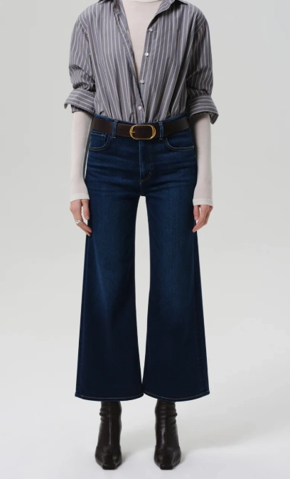 Rainy Day Brunch Outfit Lyra Wide Leg Crop Clean Hem In Dakota