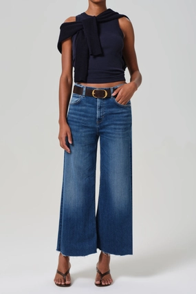 Cool Fit Effortless Clothing Lyra Wide Leg Crop in Ambry