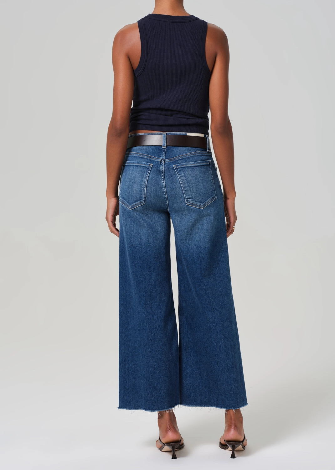 Street Inspired Lyra Wide Leg Crop in Ambry