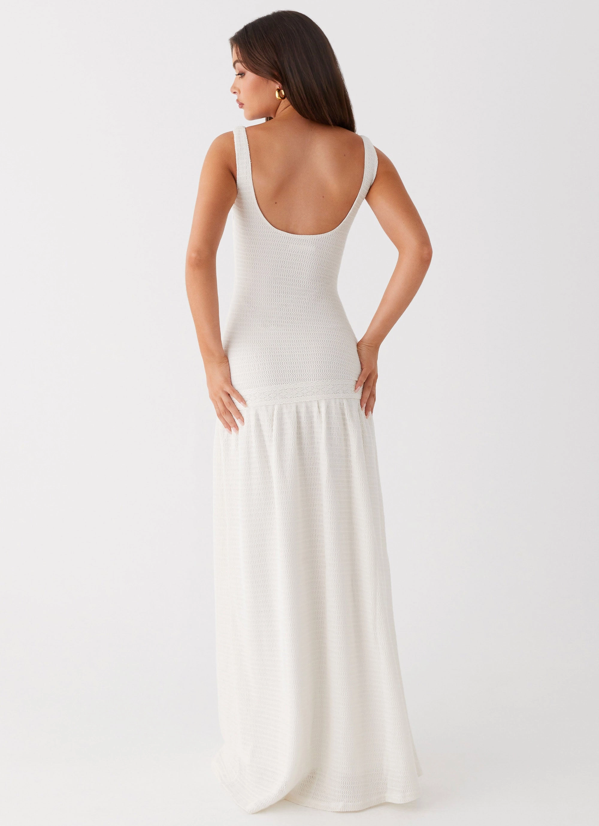 Fit Vibe Soft Curve Lyrical Maxi Dress - Ivory