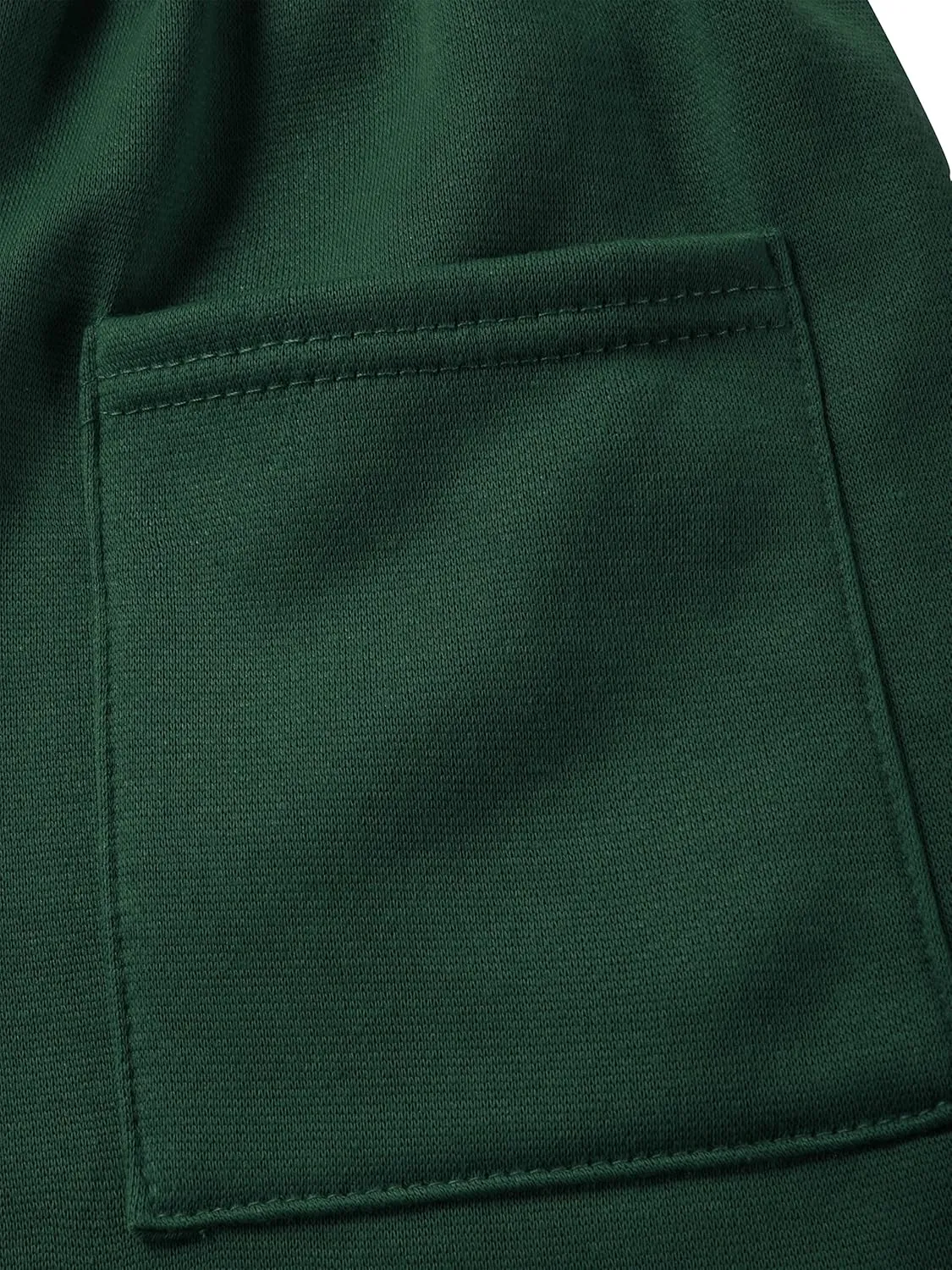 MA CROIX Essentials Mens Premium Brushed Sweat Shorts Lightweight Fleece Elastic Gym Loungewear