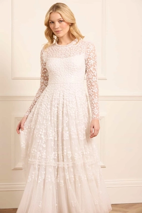 Casual Comfort Belt Waist Maeva Ankle Gown