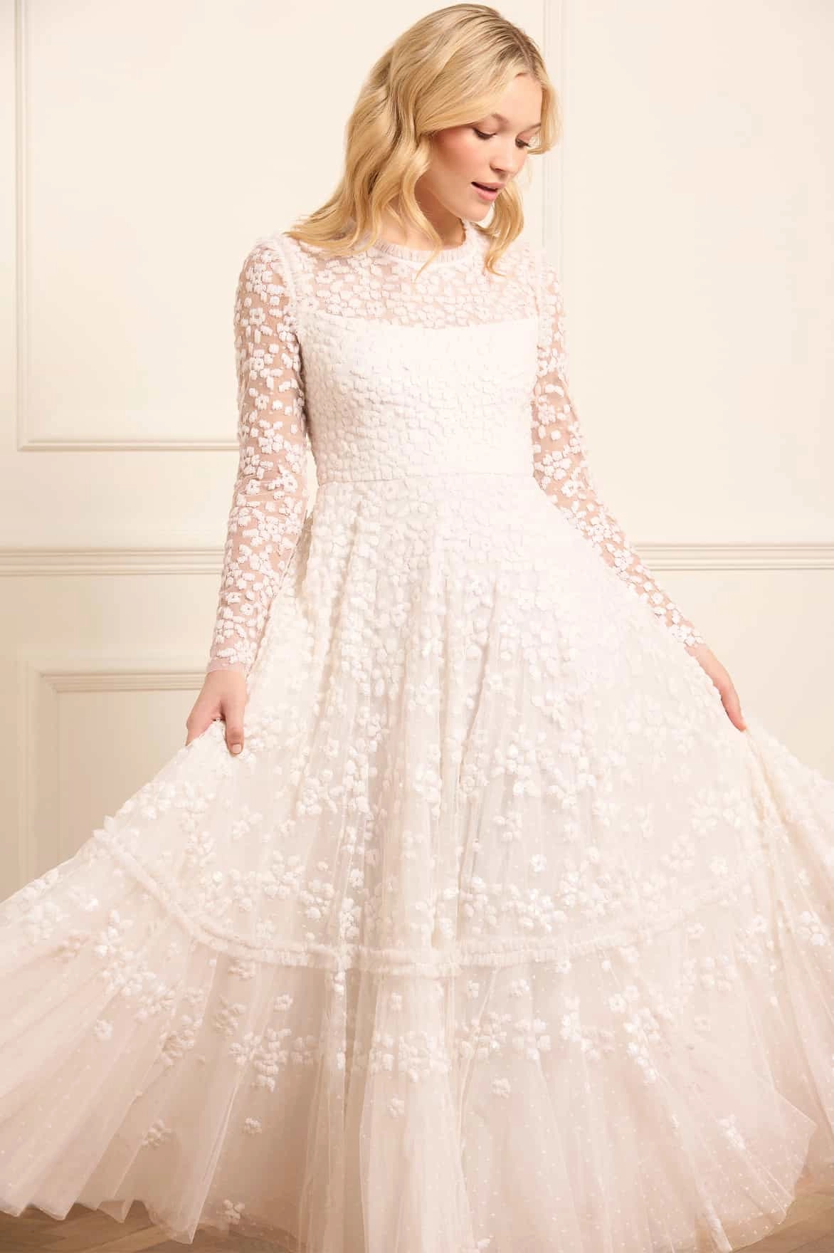 Aura Glow Maeva Ankle Gown