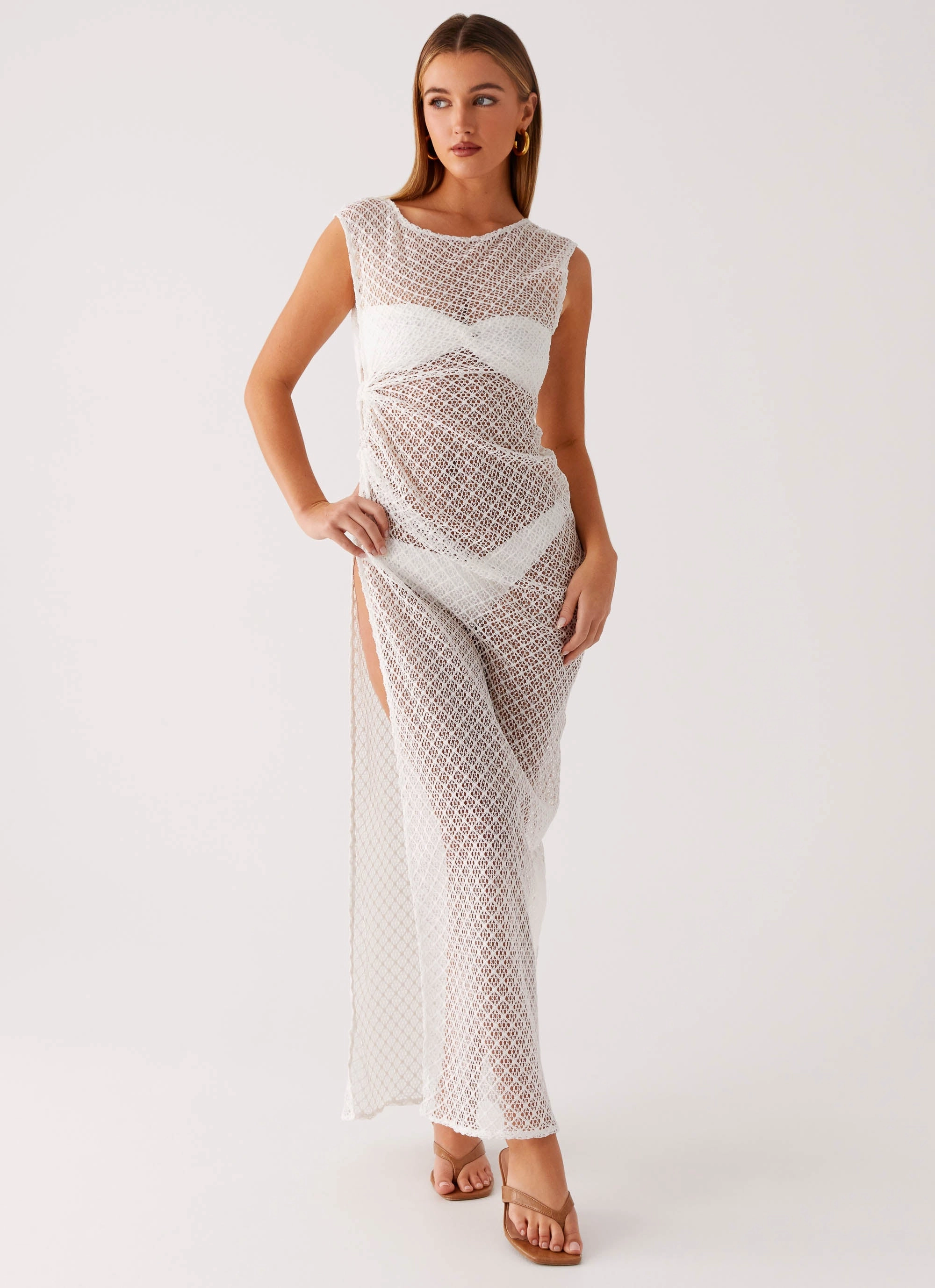 Urban Favorite Chic casual Maeva Maxi Dress - White