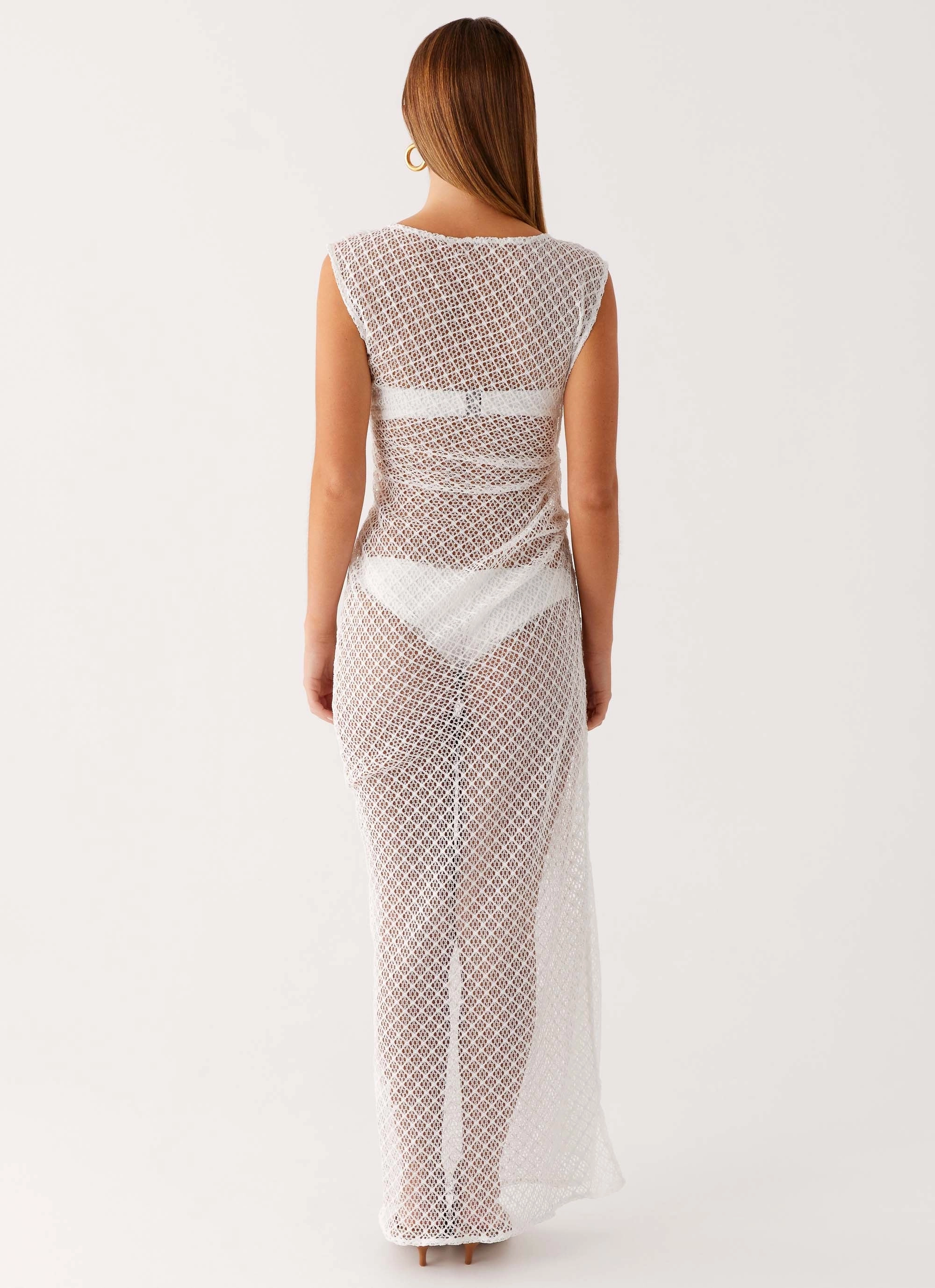 Feminine Touch Maeva Maxi Dress - White