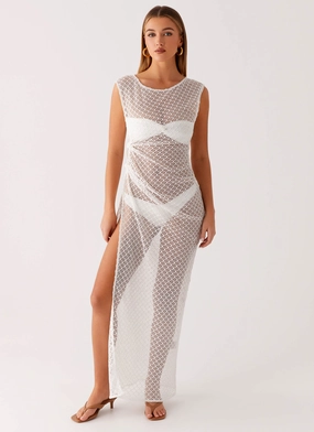 Resort Outfit Maeva Maxi Dress - White