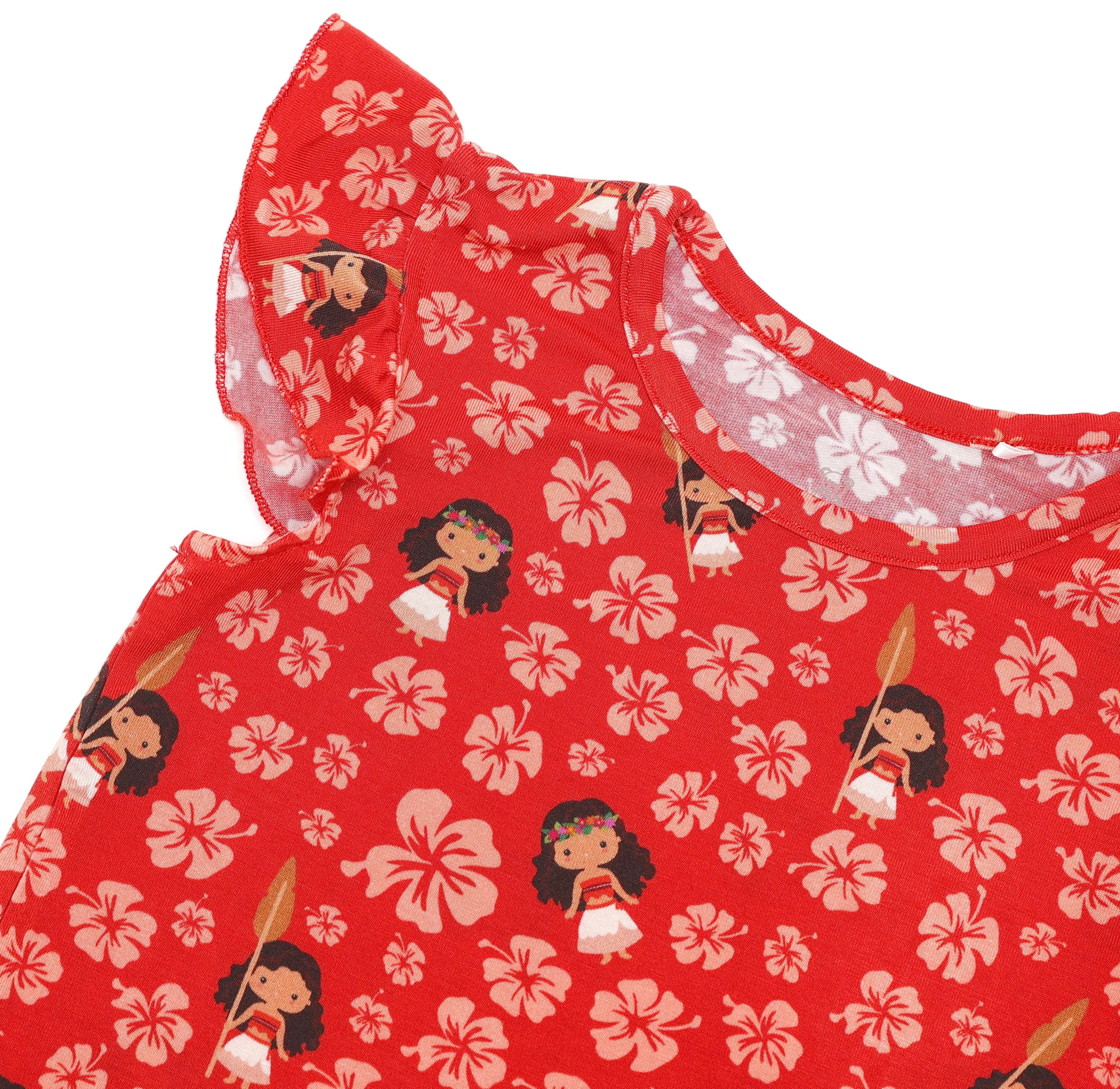 Magic Collection Island Princess - Bamboo Flutter Sleeve & Shorts Lounge Set