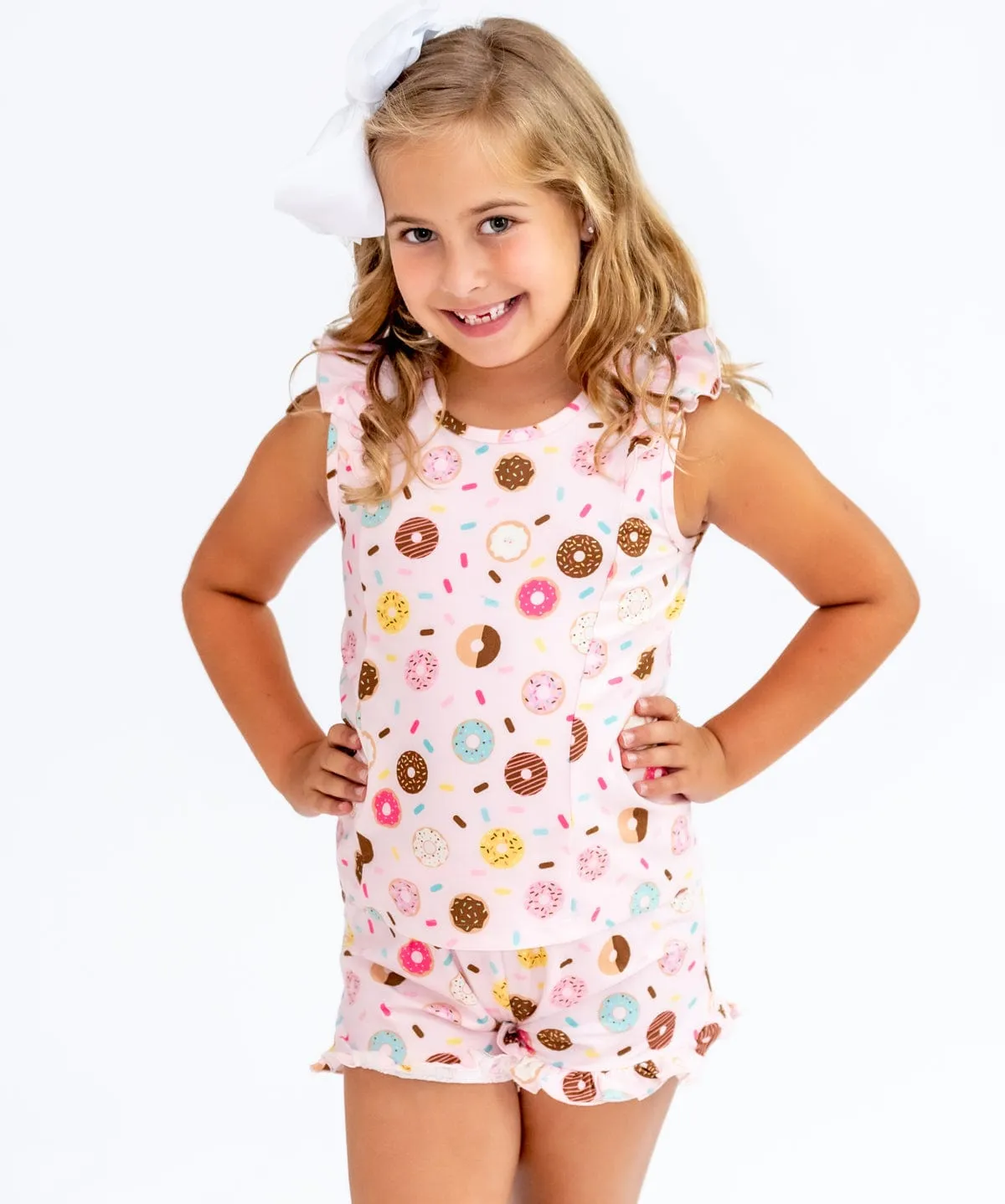 Magic Collection Island Princess - Bamboo Flutter Sleeve & Shorts Lounge Set