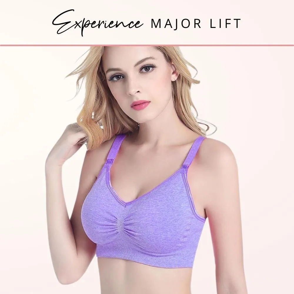 Magic Crisscross Strap Non Wired Nursing Bra