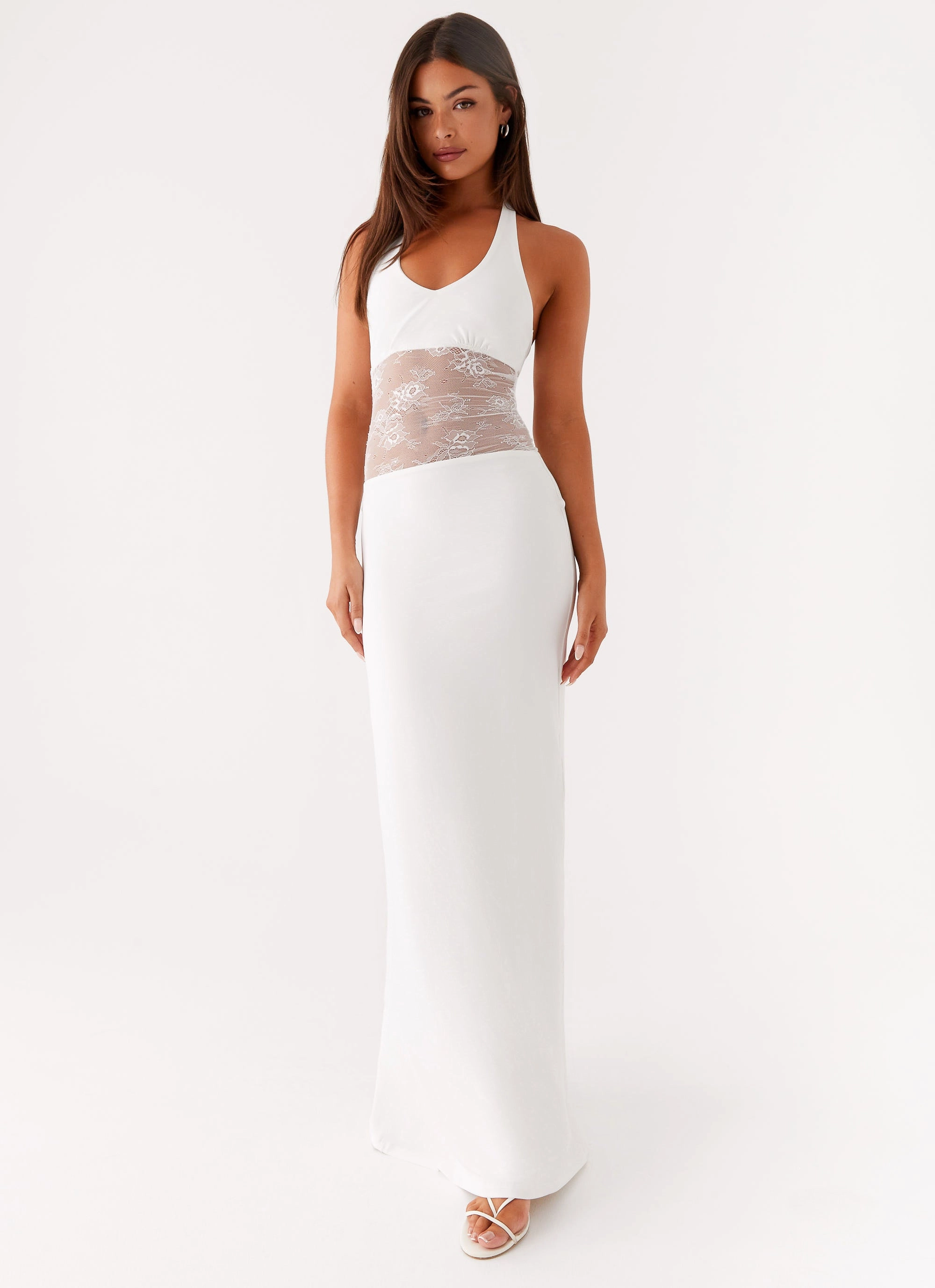 Clean Finish Main Focus Maxi Dress - White