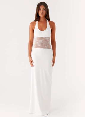 Main Focus Maxi Dress - White All Day Ready Light Base