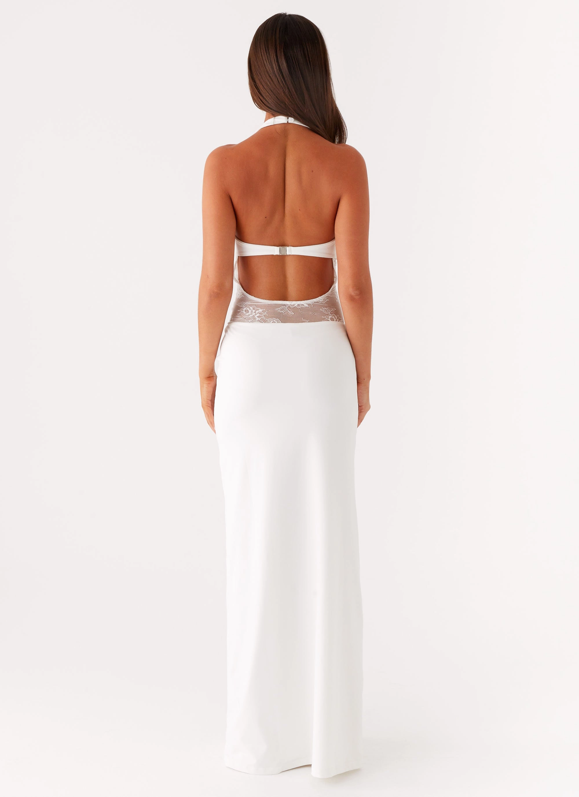 Main Focus Maxi Dress - White Classic Touch