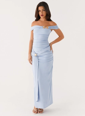 Fit Mood Majorly Maxi Dress - Blue