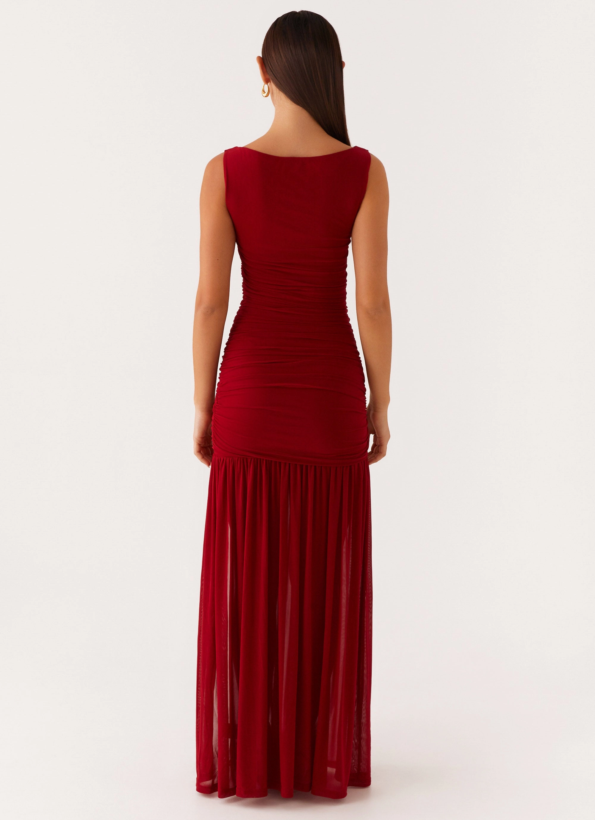 Lounge Comfort Manon Maxi Dress - Red
