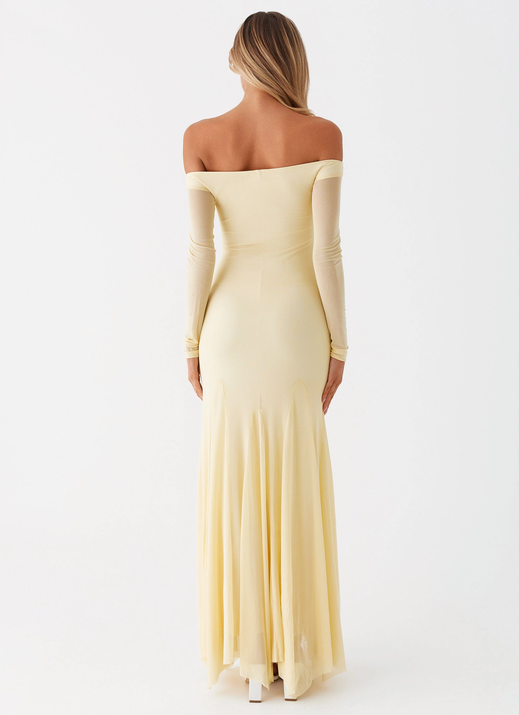 Maribel Maxi Dress - Yellow Happy Soul NoiseFreeFabric