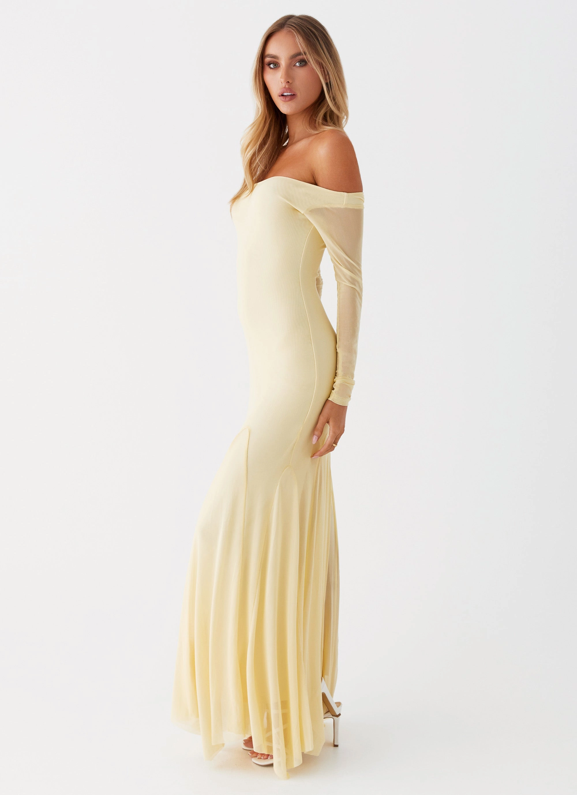 Smooth-Lining Maribel Maxi Dress - Yellow