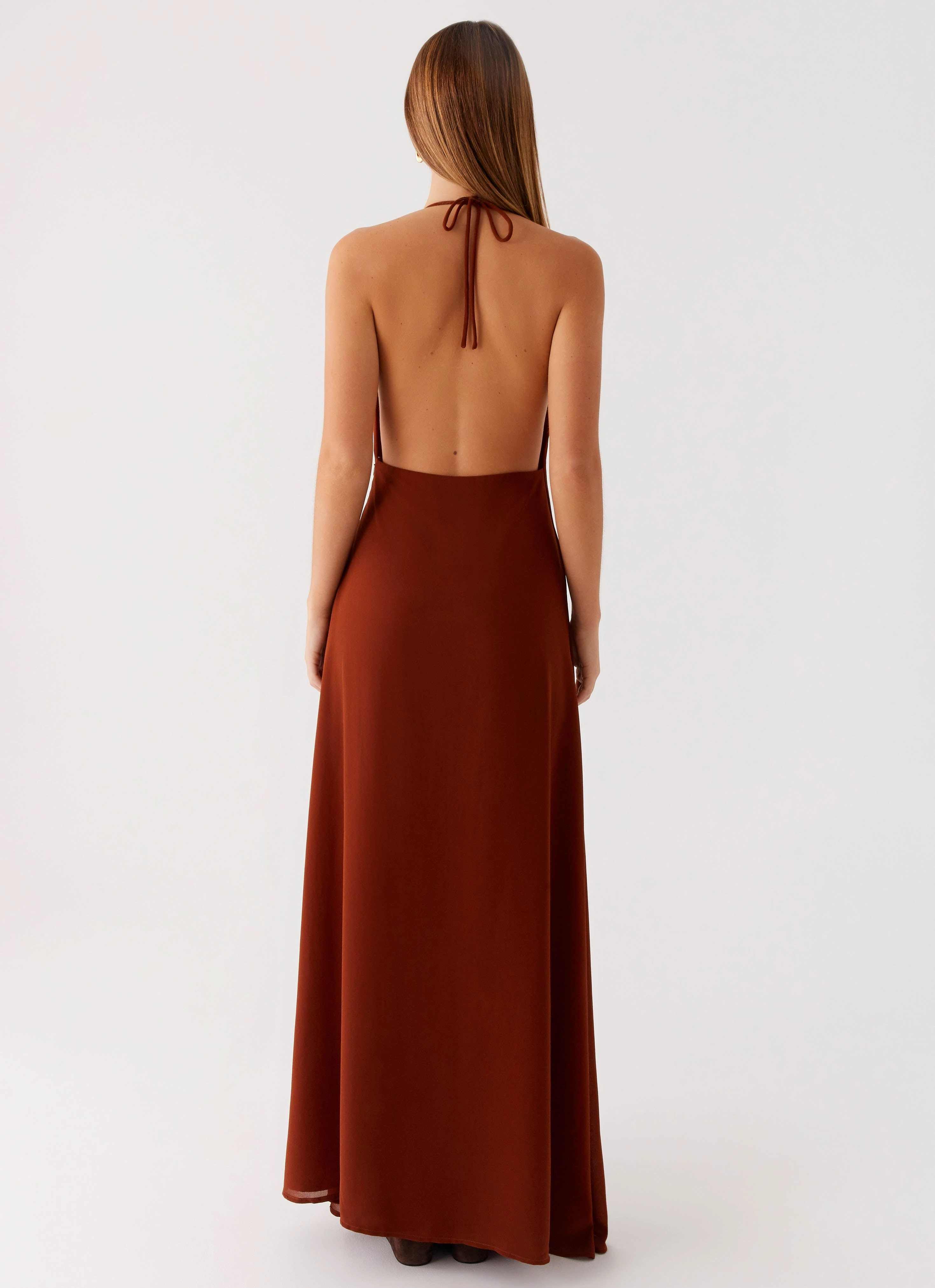 Marjoram Maxi Dress - Chocolate Smooth Vibes