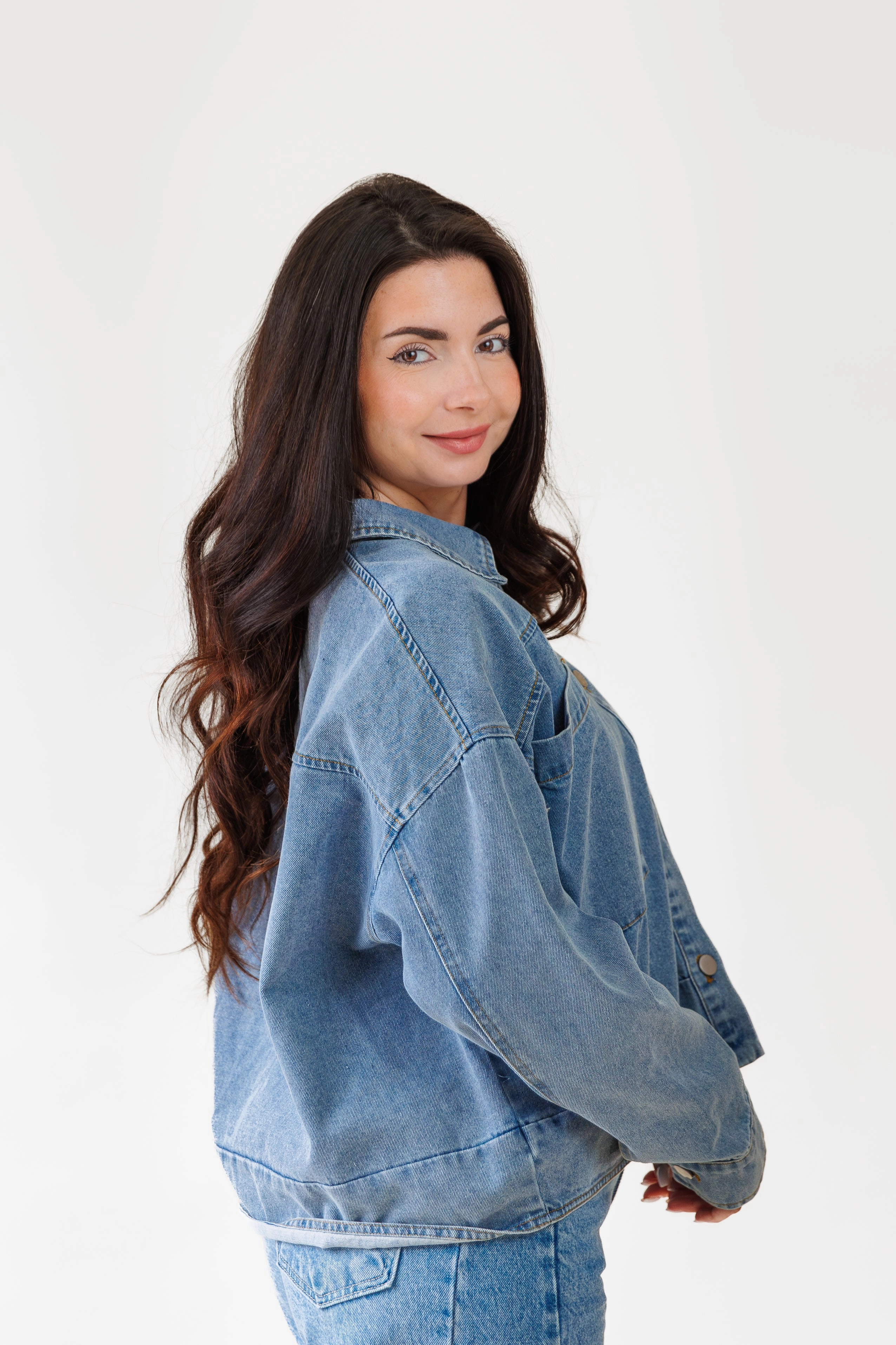 MARLEIGH DENIM JACKET Sustainable Trend Setter Versatile