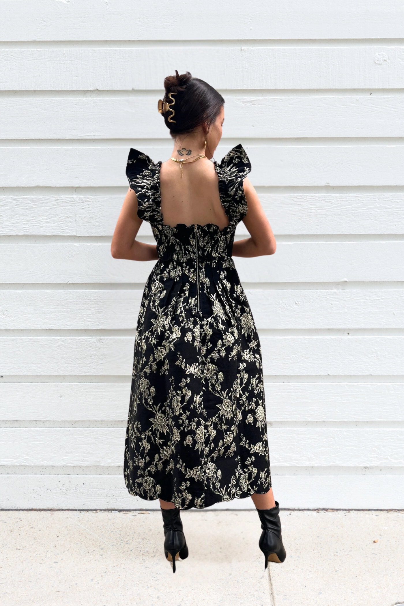 MARLEY MIDI DRESS Clean Style