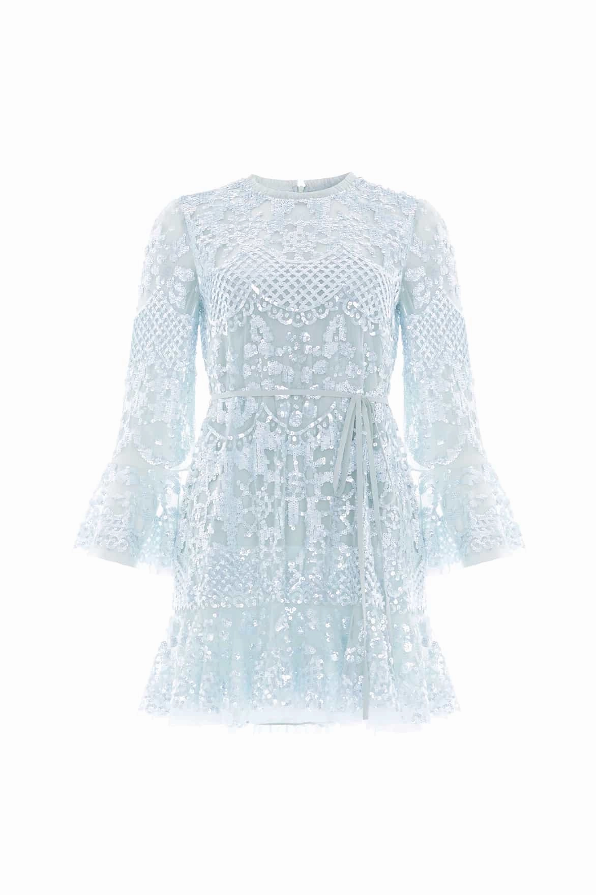 Snowdrop Mini Dress Timeless Line Clean Grace