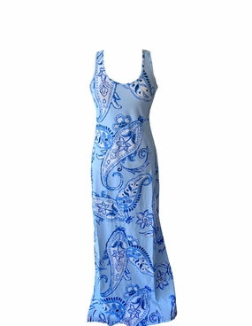 Natural Light Relax Flex Maui Maxi Dress Oversized Paisley