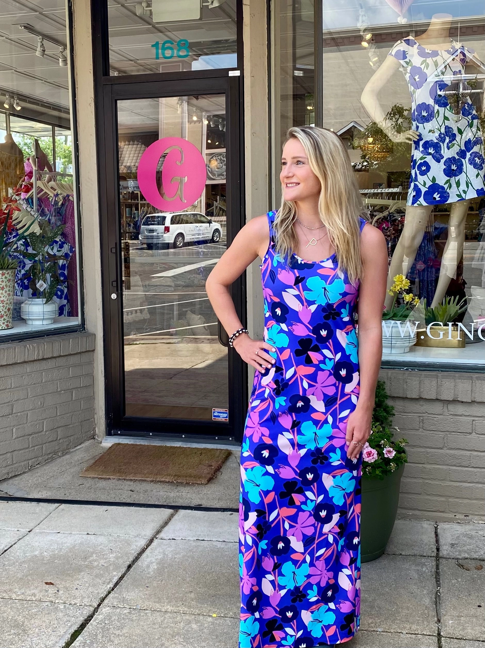 Maui Maxi Jungle Flower Linen Love